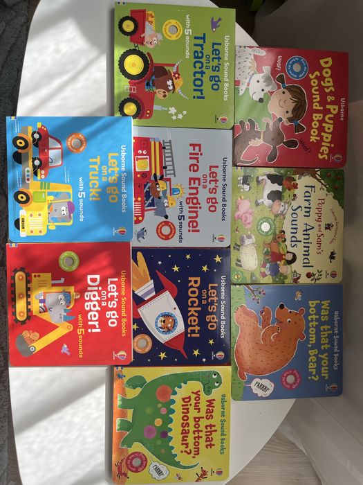 Carti noi cu sunete Usborne