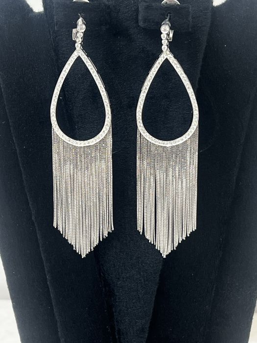 Серьги с бриллиантами