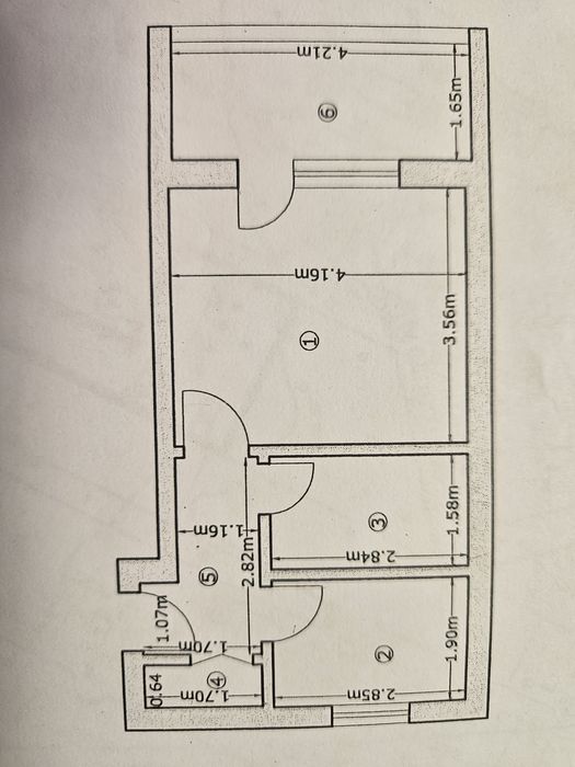 Garsoniera de închiriat pe șoseaua Olteniței,  sector 4,București
