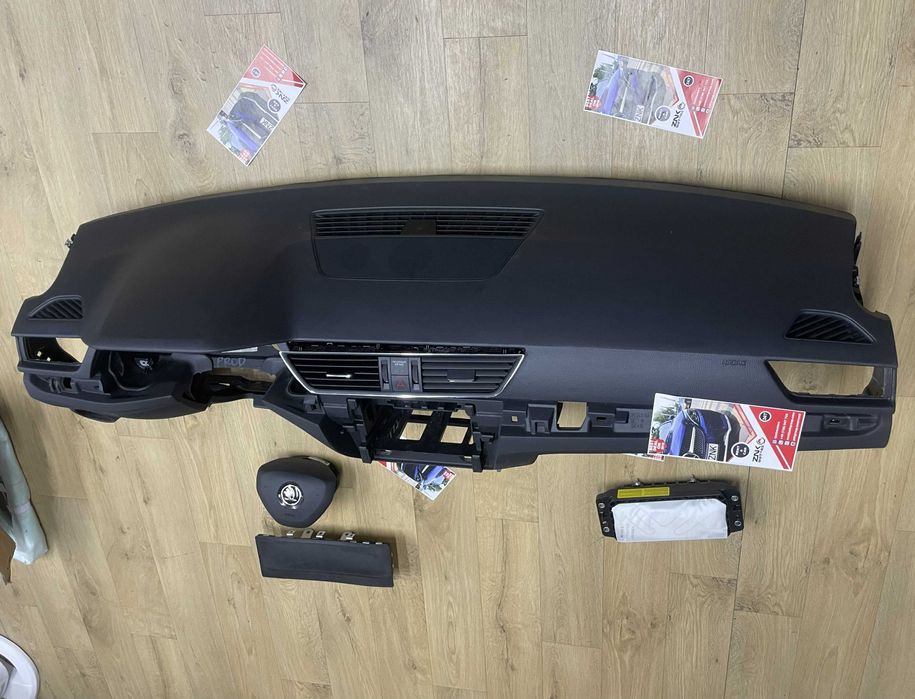 Skoda Superb 3 - plansa de bord - kit airbag - se vinde si pe bucati