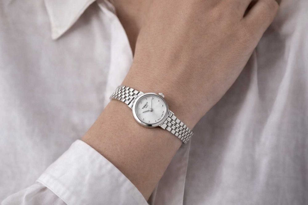 Tissot Lovely Ceas Dama Swiss Safir Otel Nou Cutie Factura Garantie