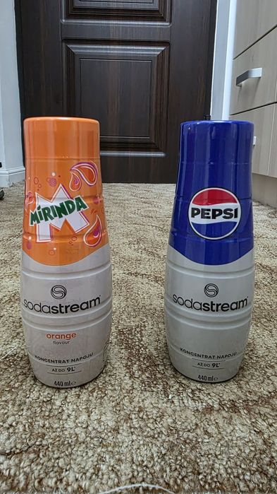 Siropuri SodaStream Pepsi + Mirinda, portocale, 440ml