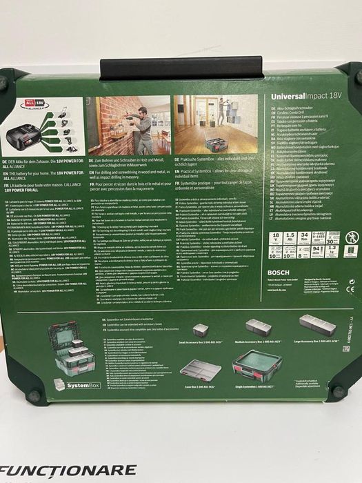 Masina de gaurit si insurubat cu percutie Bosch Universal Impact -N2-