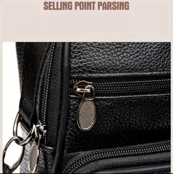 Мъжка кожена работна чанта/Елегантна и стилна, кафява естествена кожа!