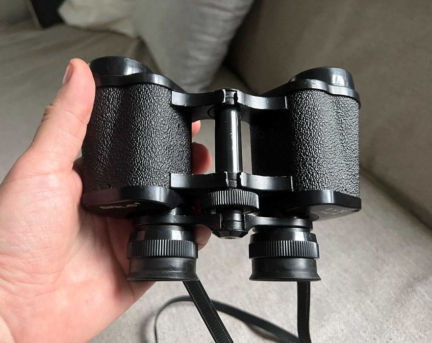 Binoclu Sirius acoperire completa optic 8x30 7,5 grade japonez anii 70