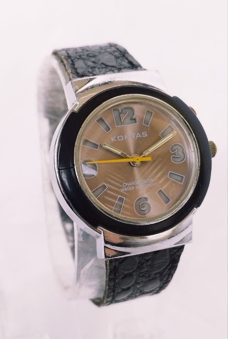 Ceas de damă Kontas Change colour cu quartz, din otel inoxidabil