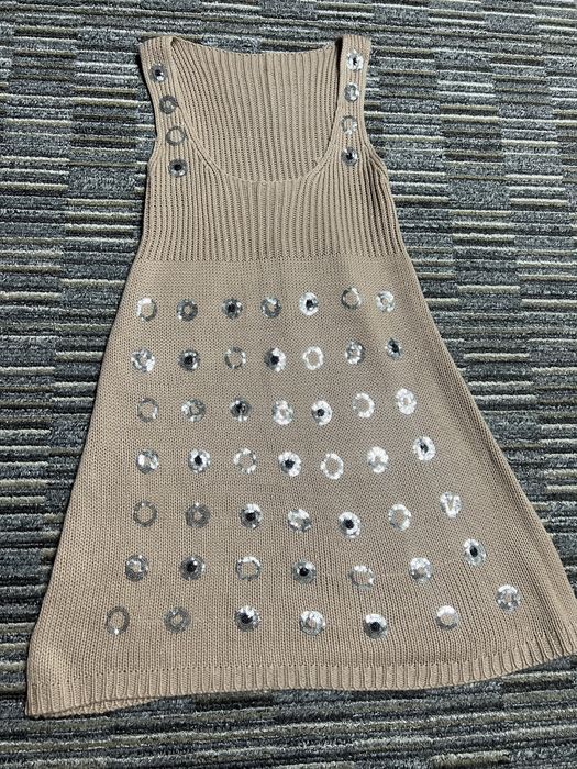 Rochie stil sarafan, tricot, M-L