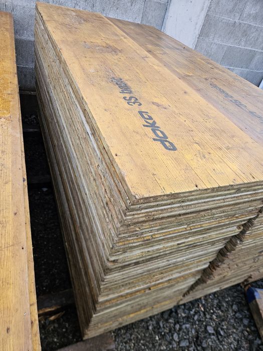 Panouri doka cofraje lemn beton 21mm  2.5m și 2m