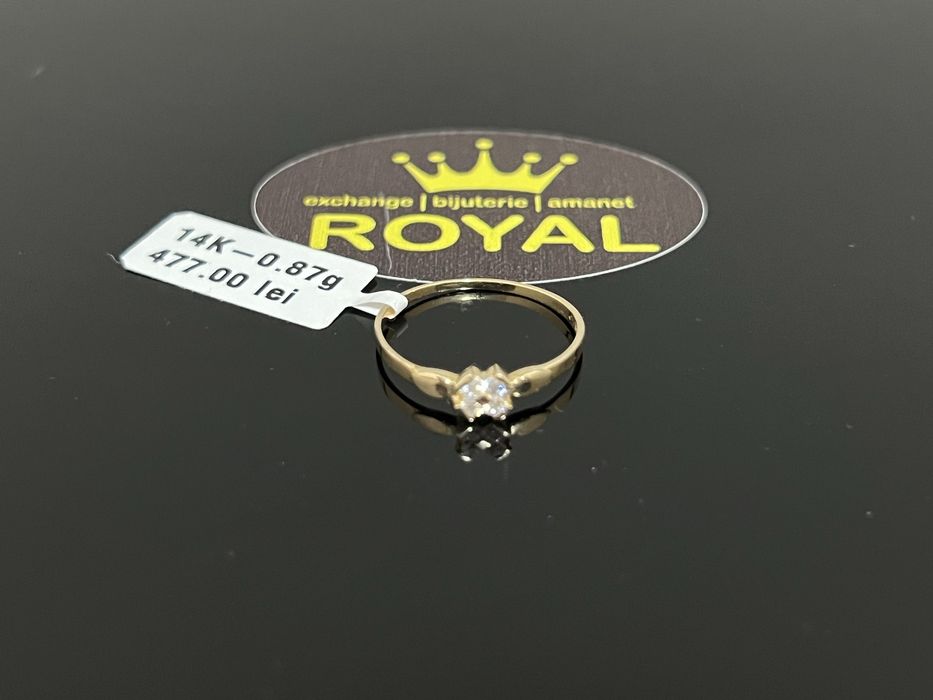 Bijuteria Royal CB : Inel dama aur 14k 0,87 grame
