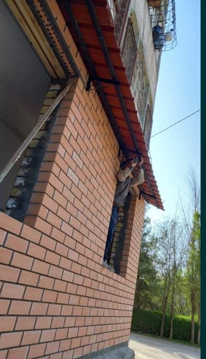 Казерок навес решотка