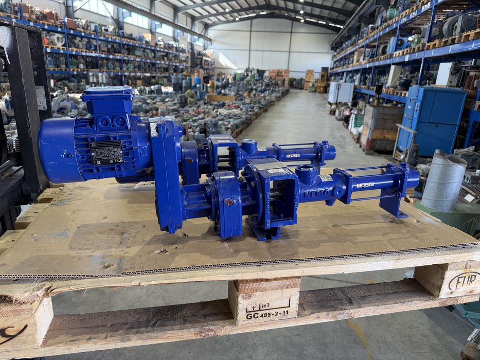Нова шнекова/винтова помпа Netzsch 37-160 l/h