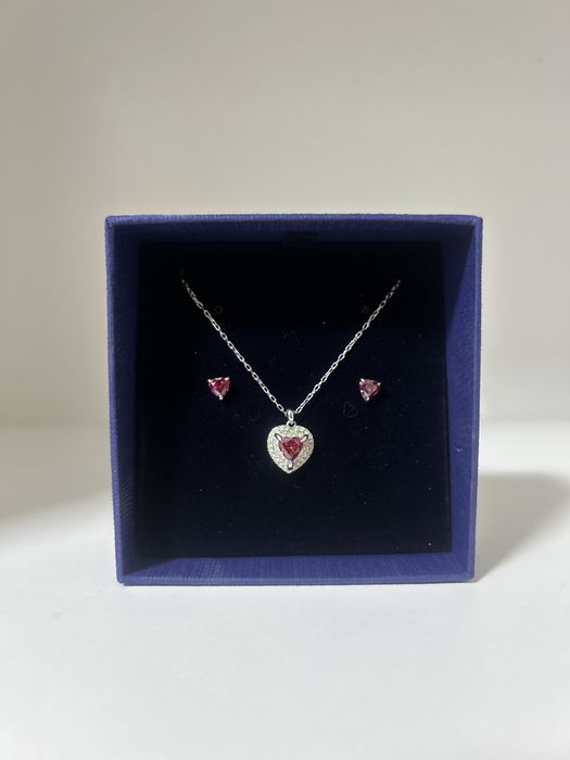Набор кулон и серьги Swarovski