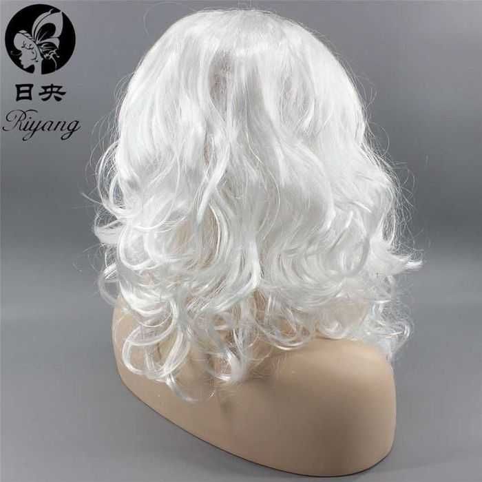 Парик и борода дед мороза