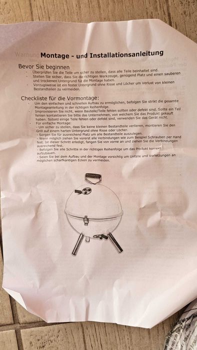 Mini gratar pe carbune