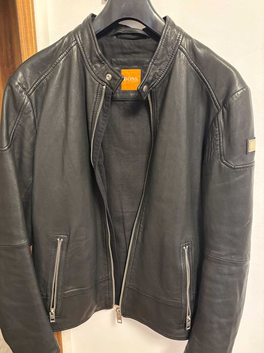 Geaca de piele Hugo Boss