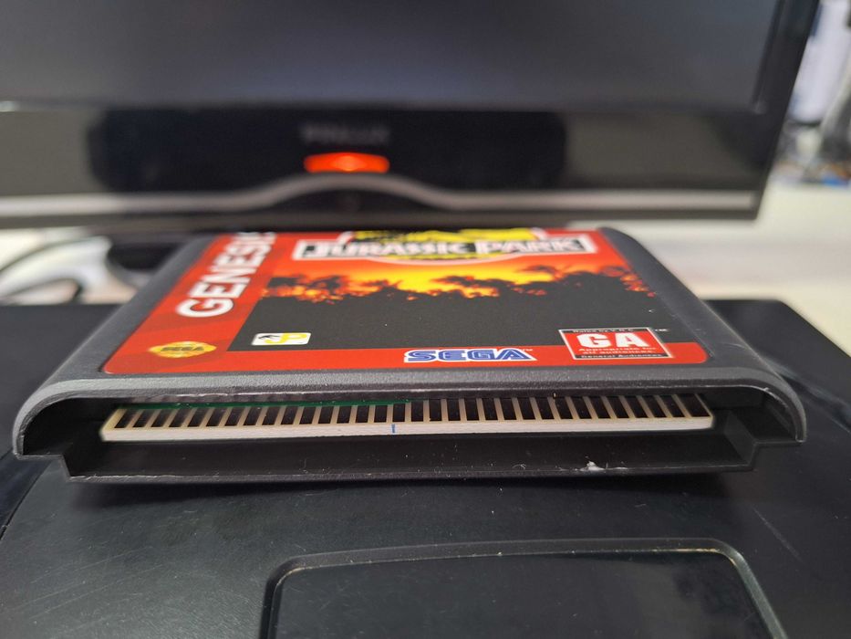Jurassic Park video game Sega Genesis