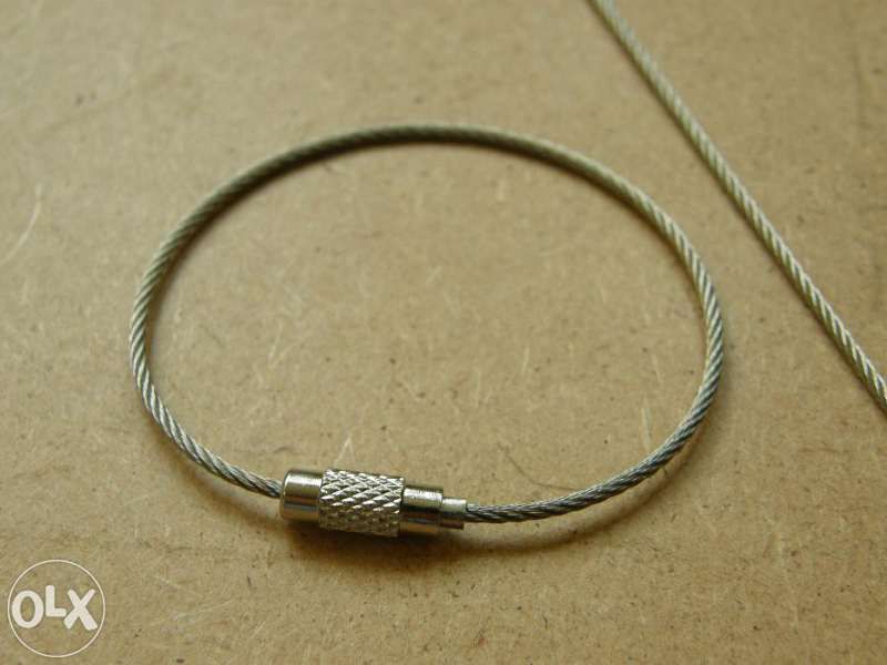 Ключодържател метален пръстен.Обикновени и ЦВЕТНИ