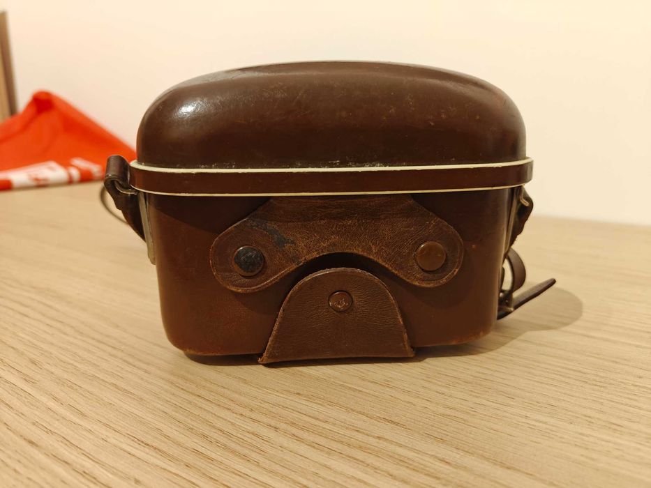 Фотоапарат Zeiss Ikon Contina + Pantar обектив, с кожен калъф (за ремонт / колекция)