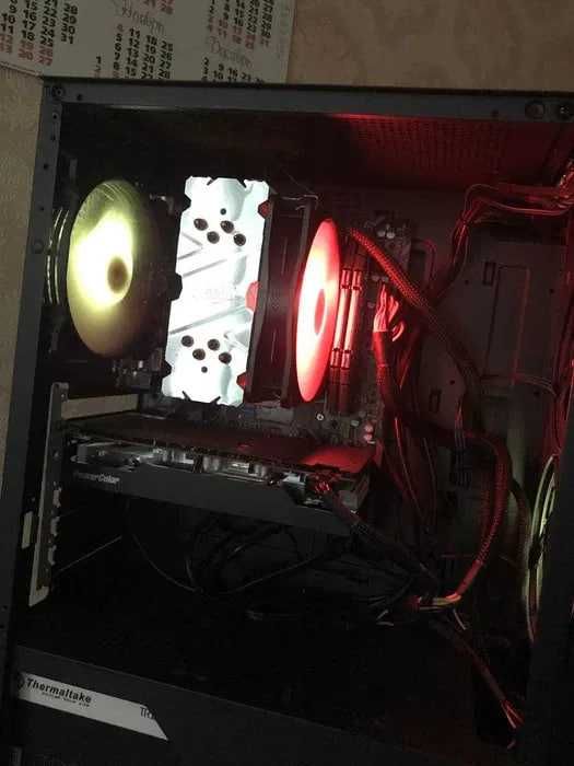 Мощный ПК (Ryzen 5 5600X + RX 7600)