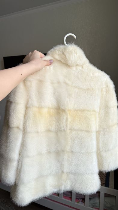 Шубка свадебная белая