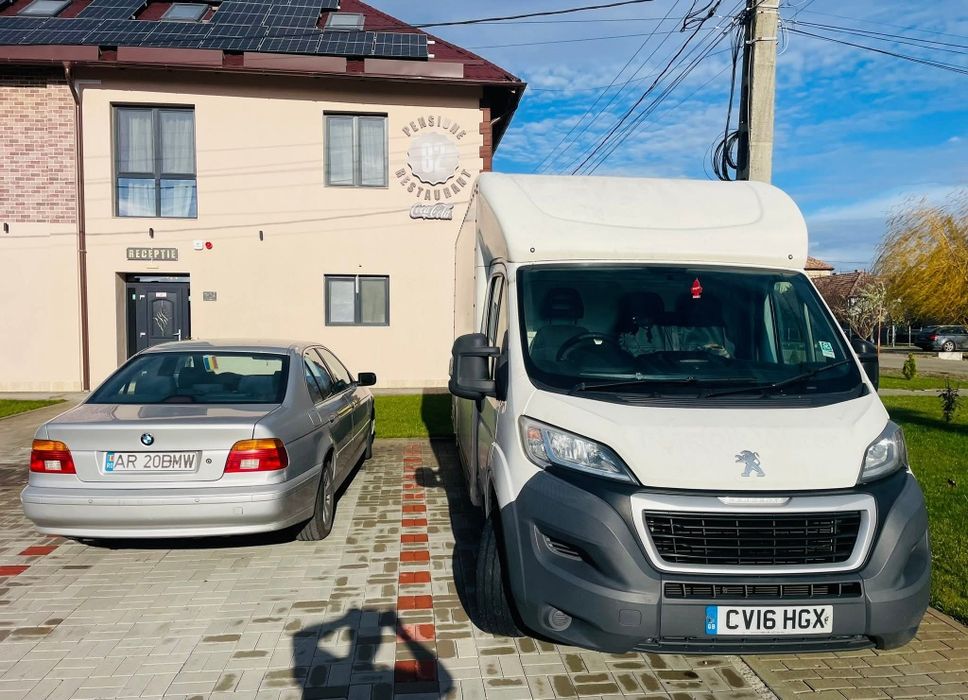 Peugeot Boxer 2016 Luton Van Duba Volan Dreapta