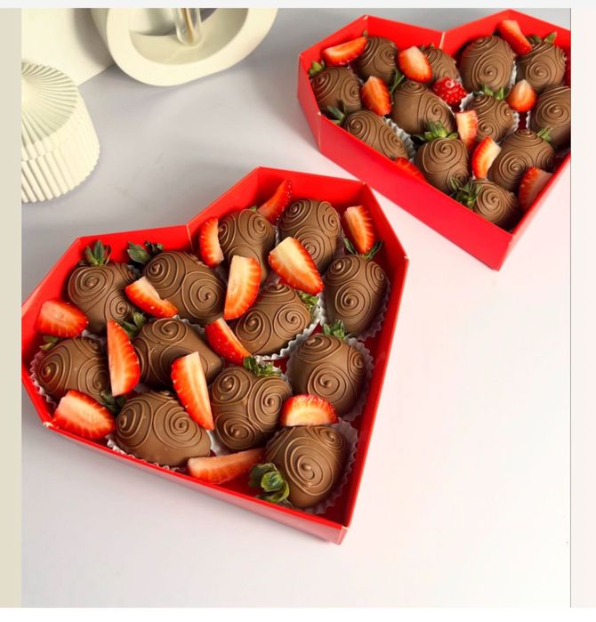 Тәтті клубника в шоколаде — доставка бар