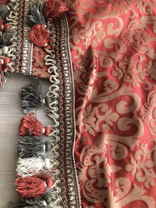 Шторы блэкаут жакард шелк