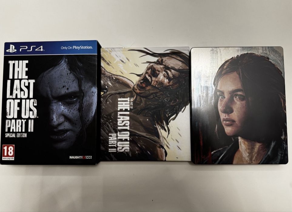 Limited Special Edition Steelbooks PS4 & PS5 TLOU 2 / AC Odyssey