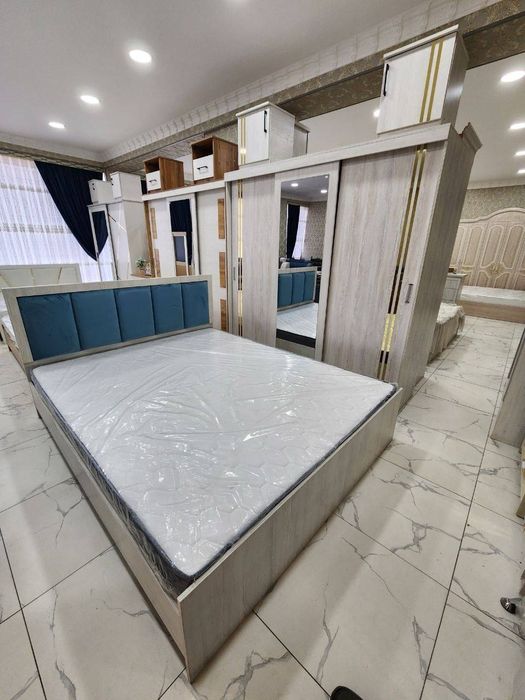 Рассрочка Спальни мебель комплект бошлангич туловсиз 560мингдан 12 ой