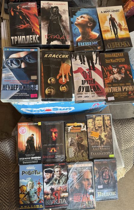 Продам видеокассеты vhs