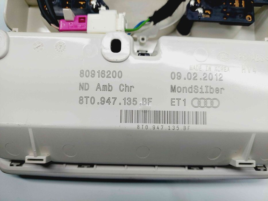 Plafoniera fata Audi A5 Sportback (8TA) Facelift [Fabr 2009-2015] 8T0