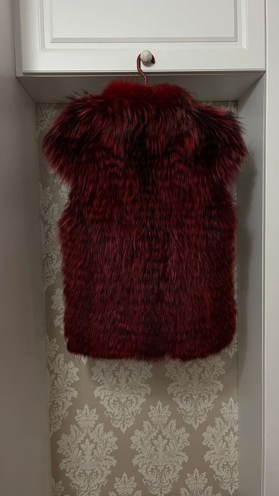 Super oferta.Vestă blană naturala vulpe
