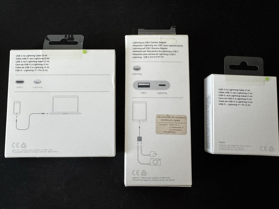 Adaptor lightning to usb 3