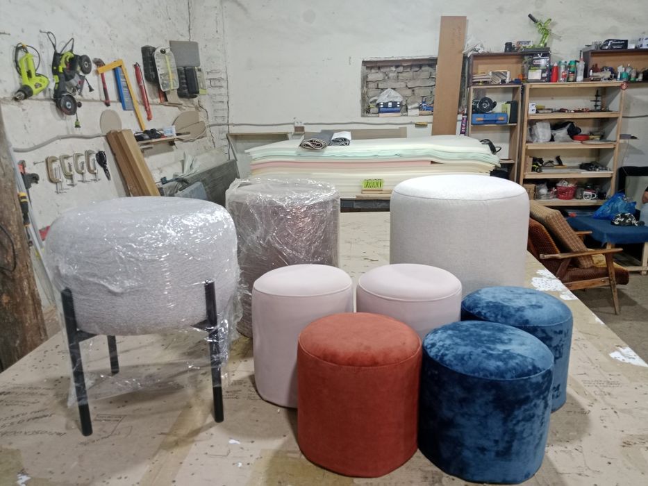 Пуфик ясимзза 100% сифат астаткадан ясалмаган