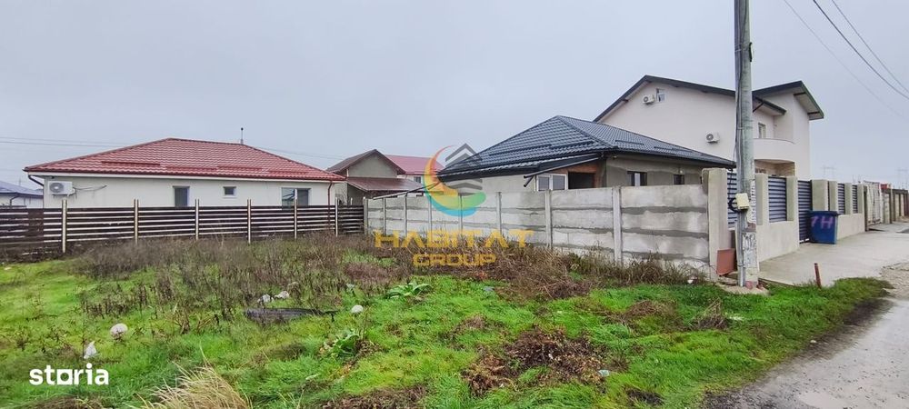 Teren de vânzare – Vidra  262 mp Deschidere 15 ml