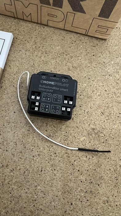 Modul smart rulouri Homepilot încastrat – control din aplicație Alexa