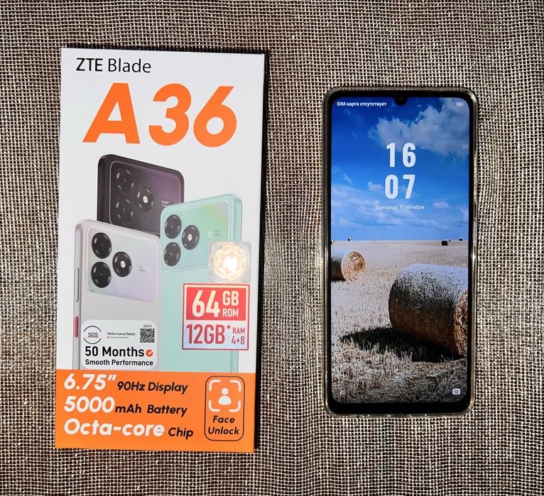 ZTE A36 продаю срочно