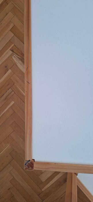 Masă pentru copii + 2 scaune, alb/pin LÄTT Ikea