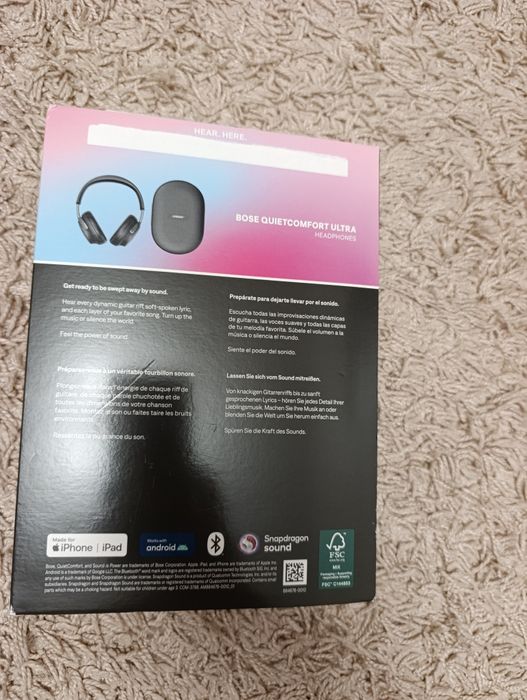 Bose quietcomfort ultra headphones