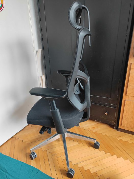 Ергономичен офис стол ChairPro 1000 HL - черен / Употребяван Стол