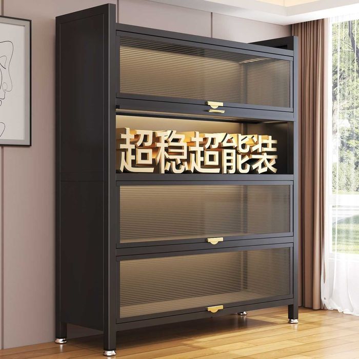 Кухонный сервант/металлические полки/стойкий и вместительный