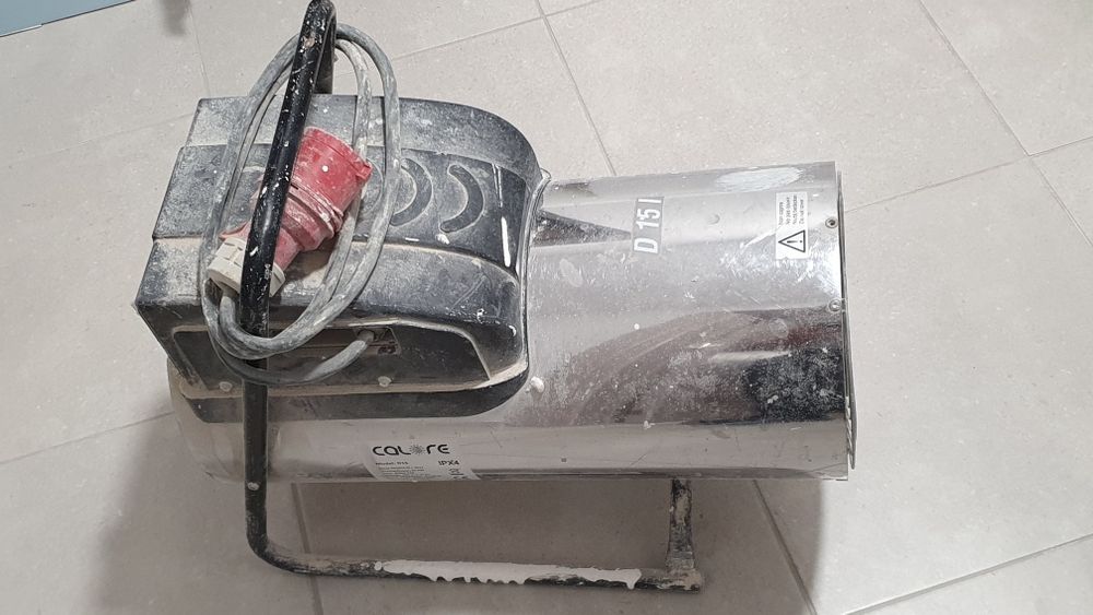 Tun caldura electric D15i CALORE 15kW tensiune 400V inox aeroterma