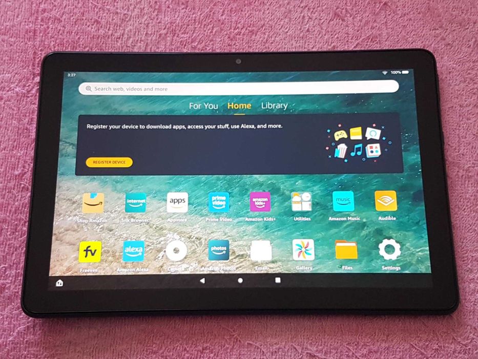Tableta Amazon Fire HD 10 Plus / Procesor octa-core Gen 11 - 32/4GB Ram/ WIFI - Ca Noua