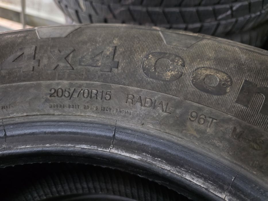 4бр Летни Гуми 205 70 15 - Continental