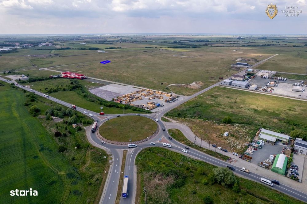 Teren intravilan + proiect hală de vanzare in zona Uta
