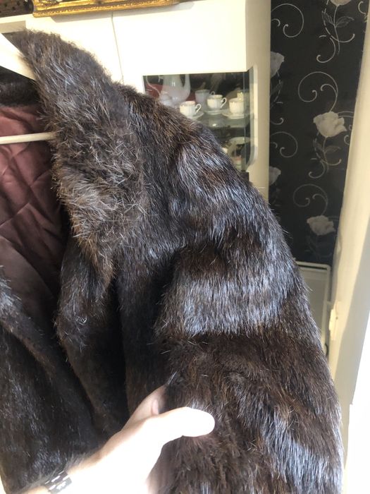 Blana de castor de femei, naturala