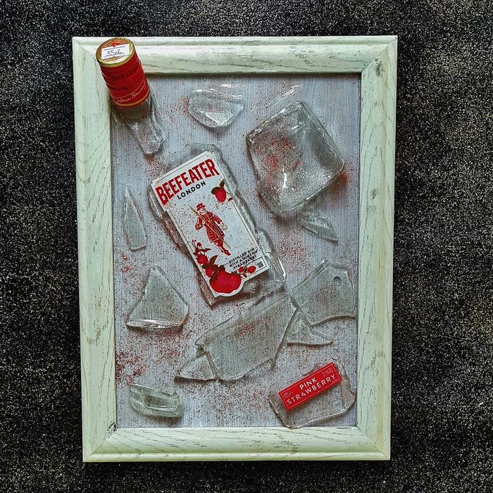 -30%   Ръчно изработена картина с  епоксидна смола.