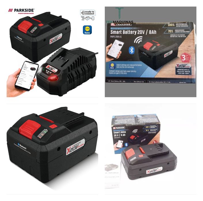 Baterie Acumulator Parkside 8Ah Smart Performance 8Ah 20V