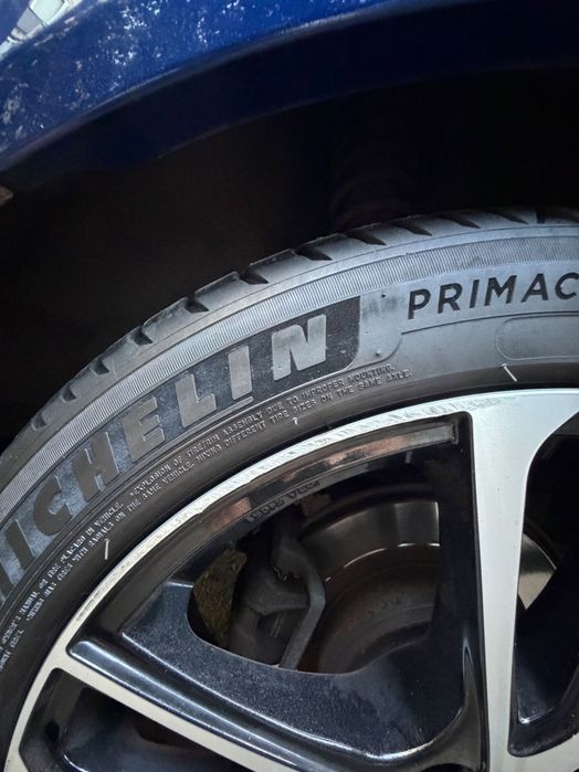 Set 4 anvelope Michelin + 4 jante aliaj GMP Italia 18 Inch