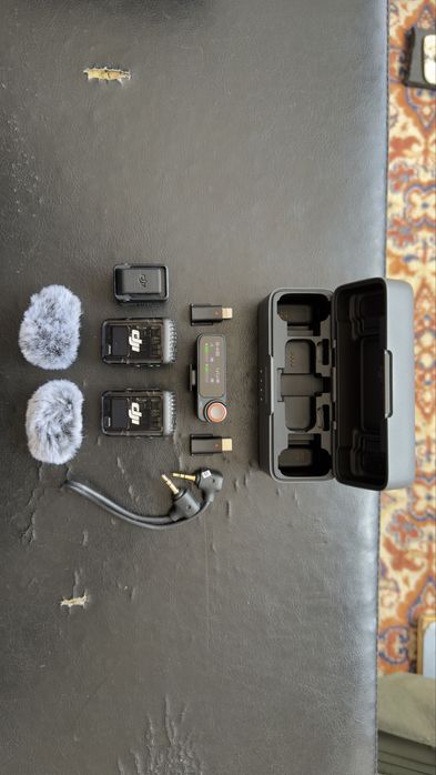 DJI Mic 2 (2 TX + 1 RX + Charging Case) + DJI mic adapter для Sony